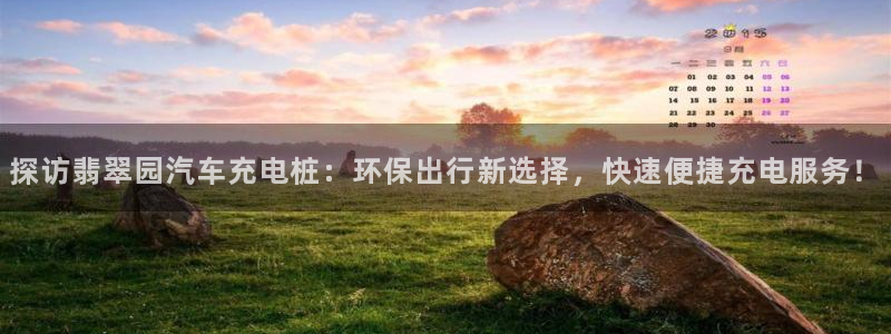 威廉国际是什么app：探访翡翠园汽车充电桩：环保出行新选择，快速便捷充电服务！