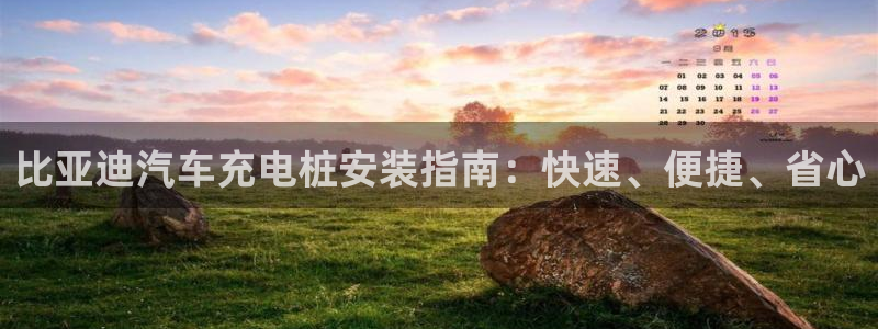 威廉希尔变盘分析：比亚迪汽车充电桩安装指
