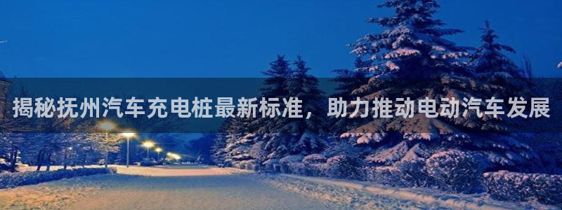 威廉希尔分析软件：揭秘抚州汽车充电桩最新标准，助力推动电动汽车发展