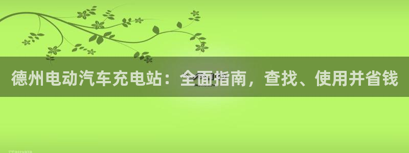 威廉希尔和立博心得：德州电动汽车充电站：