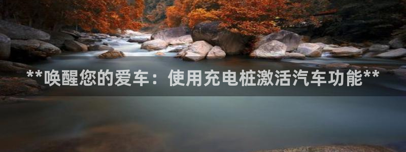 威廉体育官方app下载苹果手机：**唤醒您的爱车：使用充电桩激活汽车功能**